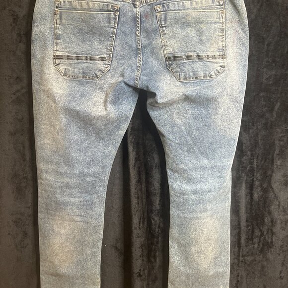 Coutura Skinny Jeans Size 38 Blue Distressed Wash – Small Stain - Picture 2 of 4